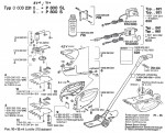 Bosch 0 603 231 921 P 800 S Combi Batt. Grass Shears Spare Parts